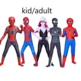 thumbnail image 2 of Disfraz De Halloween Spiderman Cosplay Niño Camiseta Traje De Superhéroe Mono Para budak Kids party show, 2 of 4