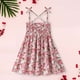 thumbnail image 2 of Vestido Para Niñas Ropa Para Bebés Ropa De Verano Para Niños Pequeños Vestido Sin Mangas Con Tirantes Estampado Gráfico Ropa Para Niños Rosa Odeerbi LM103-1884, 2 of 9