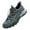 Grey, variant on Mens Shoes,Men Breathable Mesh Hiking Walking Shoes Outdoor Travel Fashion Casual Sport Footwear,Shoes for Men,Black,7.5