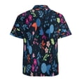 thumbnail image 3 of High Quality Hawaiian Shirts for Men Short Sleeve Aloha Beach Shirt Floral Summer Casual Button Down Shirts Blouses 9BKUNH, 3 of 7