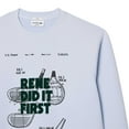thumbnail image 2 of Lacoste  Adult Motif Pique Relaxed Fit Sweatshirt, 2 of 4