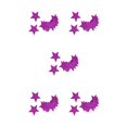 thumbnail image 2 of Yuarrent 1 Juego de decoraciones para fiestas colgante interior hogar estrellas accesorios de estrellas para diseño CBP333477, 2 of 5