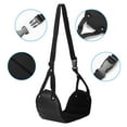 thumbnail image 5 of 2/1pcs Airplane Foot Hammock for Plane Travel Foot Rest to Relax Your Feet Desk Foot Hammock Foot Sling Adjustable Portable Wider Airplane Foot Rest for Long Flight, 5 of 9