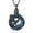 Black-Blue, variant on Circle of life with Eagle Urn Necklace for Ashes Cremation Jewelry for Women Men Memorial Necklaces Ash Holder for Human / Pet
