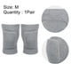 thumbnail image 4 of 1 par de rodilleras protectoras de esponja, rodilleras suaves y transpirables, rodilleras para deporte, gimnasio, patinaje, gris, talla M, 4 of 7