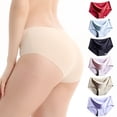 thumbnail image 3 of Bragas para niñas sin costura cómodas bragas de seda de hielo ropa interior de mujer sexypangjing, 3 of 4
