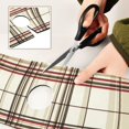 thumbnail image 6 of Yayeee Faucet Mat for Kitchen Sink 14.7" Diatomite Long Splash Guard Pad, Cream Plaid, 6 of 7