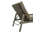 thumbnail image 7 of Patio Festival Thermal Transfer Metal 2-Piece Outdoor Chaise Lounger in Gray, 7 of 7
