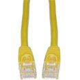 thumbnail image 1 of Cat5e Yellow Ethernet Patch Cable  Snagless Molded Boot  10 foot, 1 of 1