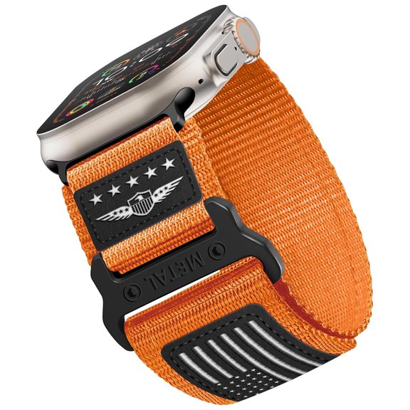 LEIXIUER Sport Loop Trail Loop Band Compatible with Apple Watch Band iWatch Band 49mm 45mm 44mm 42mm Men Women, Adjustable Nylon Wristbands for iWatch Series 9 8 7 SE 6 5 4 3 2 1 Band