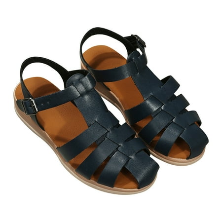 

Honeeladyy Discount Thick Bottom Pig Cage Shoes Soft Bottom Woven Hollow Beach Shoes Women s Shoes