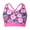 Gardenia Rose, variant on Kids Girls Sleeveless Rash Guard Bikini Top Blouse Vest Tee Criss Cross Sports Bra Swimwear Geometric Black 6