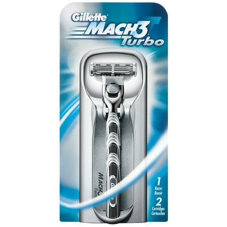 Gillette Mach3 Turbo Razor & Cartridges