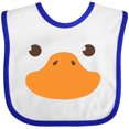 thumbnail image 3 of Inktastic Cute Baby Duck Face Boys or Girls Baby Bib, 3 of 4