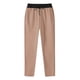 thumbnail image 1 of Pantalones largos de moda para hombre con cordón, cintura elástica, color sólido, pantalones casuales largos de chándal, pantalones para hombre, 1 of 5