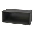 thumbnail image 1 of Lipstore CD Organizer Media Display Rack CD & DVD Holder for Office Store Living Room Black, 1 of 8