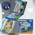 thumbnail image 2 of Brain Game Colorful Smooth Edges Interesting 3 in 1 Multifunctional Entertainment Cardboard Magnetic Advanced Education Jigsaw Puzzle for Kindergarten, 2 of 6