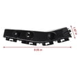 thumbnail image 2 of ZXMT 2Pcs LH&RH Front Bumper Holder Mount Retainer Bracket Fit for 2011-2017 Jeep Compass, 2 of 6