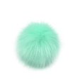 thumbnail image 1 of Diy Knitting Hats Accessires-faux Fake Fur Pom Pom Ball With Press Button, 1 of 1