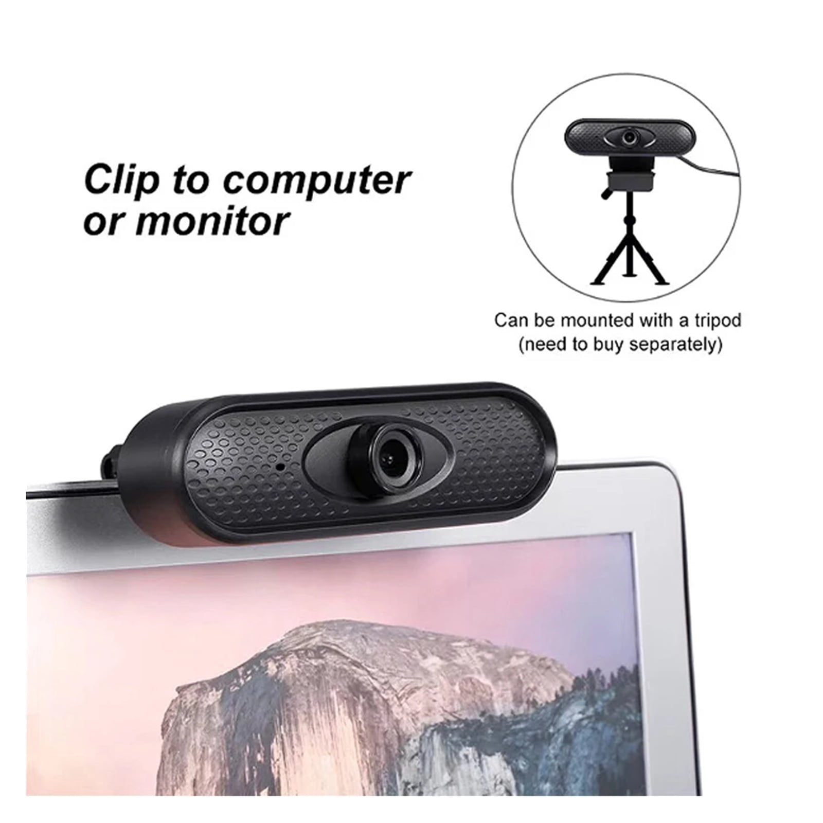 Definition 1080P USB Webcam Camera Laptop Computer Camera With Built-in Microphone For Live Streaming Conference Video Call