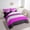 Fuchsia, variant on Erosebridal Abstract Lines Bedding Sets Twin Size,Geometric Stripes Comforter Sets with Sheets,Geometry Lines Bed in a Bag Twin size,Lightweight Teens Bedroom Decor,Reversible,7pcs