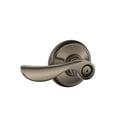 thumbnail image 6 of Schlage Champagne Lever Bed and Bath Lock, 6 of 7