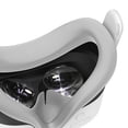 thumbnail image 3 of Peggybuy Couvre-Visage en Silicone Résistant à la Transpiration pour Casque VR Meta Quest 3S (Gris), 3 of 4