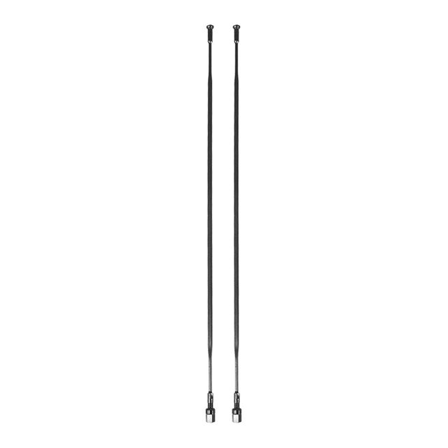 2 Pcs Rayons de Vélo 14G T800 Fibre de Carbone Rayon Plat avec Tétine Léger