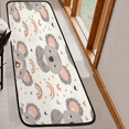 thumbnail image 6 of CURLYOOT Cartoon Koala Runner Rug 2'x6' Washable Kitchen Runner Rug Indoor Non Slip Laundry Rugs koala Floor Carpet for Hallway Kitchen Entryway Bedroom Living Room, 6 of 9