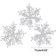 thumbnail image 1 of Copo de Nieve Navideño, Cadena de Copos de Nieve, Decoración para Árbol de Navidad, Colgante, Copo de Nieve Navideño, Decoración Navideña, 1 of 2