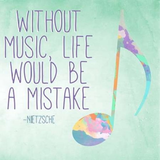 Watercolor Music II Canvas Art - SD Graphics Studio ()