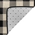 thumbnail image 4 of LNWH Retro Geometric Plaid Rug for Bedroom Living Room, Non-Slip Soft Foldable Carpet, 63" x 48", 4 of 6