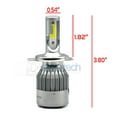 thumbnail image 4 of H4 All in One 100W 10000LM CREE LED Headlight DRL Kit/High/Low Beam/Fog Lamp Kit Light Bulbs White  (H4, White), 4 of 9