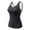 Black, variant on Women's Thermal Warm Velvet Bra Vest Seamless Thickened Lingerie, Winter Double Sided Fleece Heat Retention Underwear, Wireless Padded Thermal Base Layer, Soft Fleece Lined Shaping Tank Top