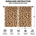 thumbnail image 2 of Blackout Kids Curtains,Leopard Print Childrens Insulated Curtains Set Of 2,Bedroom Essentials,Toddler Room Decor 42"x63"(106x160cm), 2 of 4