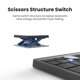 thumbnail image 3 of Teclado de 78 teclas Teclado numérico a prueba de polvo para Tablet PC universal (gris) Ehuebsd Para estrenar, 3 of 9