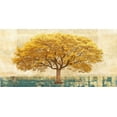 thumbnail image 2 of Bacci, Leonardo 18x11 White Modern Wood Framed Museum Art Print Titled - Gilded Oak, 2 of 4