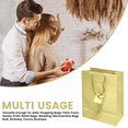 thumbnail image 4 of Novel Box 10 pack Ivory Gift Bags with Handles 8x4x10 Inches - Shopping Bag for Birthday Business, 4 of 8