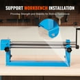 thumbnail image 6 of VEVOR Slip Roll Machine Sheet Metal Slip Roller 24'' x 16 Gauge φ1.49 in Roller, 6 of 9