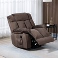 thumbnail image 2 of Sesslife Power Lift Recliner Chair Recliners for Elderly, Oversized Ergonomic Fabric Lounge Recliner with Side Pockets, Heavy-Duty Single Electric Sofa Chair for Living Room Bedroom, Dark Brown, 2 of 11