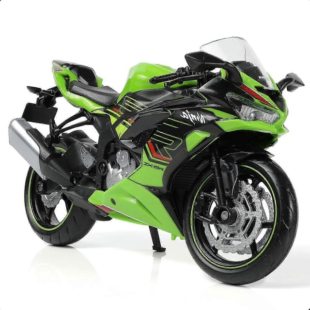 1:12 Motorcycle Model Toy Compatible with Kawasaki Ninja ZX6R (Green)