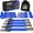 Blue, variant on JACO Heavy Duty Ratchet Tie Down Straps with Soft Loops (1.6" x 8 ft) | AAR Certified Break Strength (5,208 lbs)