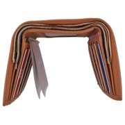 Slim Mens RFID Security Blocking Slim Trifold Credit Card ID Leather Wallet
