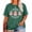 A-Green, variant on MOUSYA Christmas Plus Size Shirt Women Farm Fresh Christmas Tree Cakes Tops Holiday Shirt Women Oversized Xmas Tee Fall Tops,2X