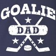 thumbnail image 3 of CafePress - Goalie Dad Long Sleeve Dark T Shirt - Long Sleeve Dark T-Shirt, 3 of 4