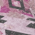 thumbnail image 2 of Dalyn Rugs Machine Washable Indoor/Outdoor Chantille Pink 10' x 14' Rug, 2 of 9