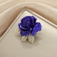 thumbnail image 4 of mfyjkho Broche de rosa para mujer, broche de ramillete para boda, broche de solapa para traje para eventos formales, 1 pieza, 4 of 7