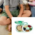thumbnail image 2 of Boîte à Lunch Style Bento avec Essoreuse à Collations Conteneur à Lunch Divisé avec 6 Compartiments Incluant Plateau à Sandwich et Fruits, 2 of 6