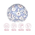 thumbnail image 3 of Pofeuu Rabbit And Floral 标题, 3 of 7