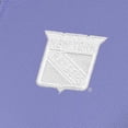 thumbnail image 2 of Women's Antigua Heather Purple New York Rangers White Logo Finish Quarter-Zip Top, 2 of 2